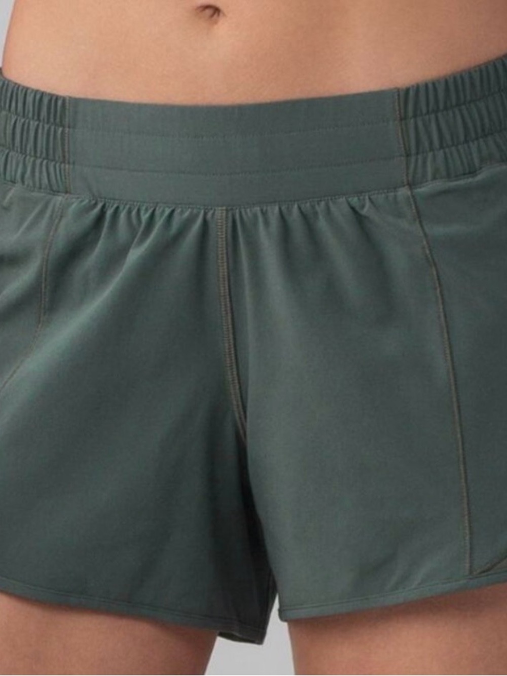lululemon Hotty Hot Short athletica Women's Athletic Shorts - Forest Green